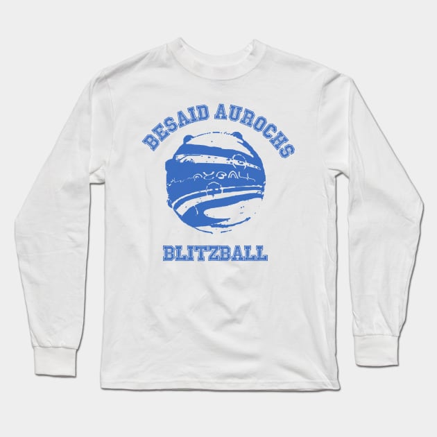 Besaid Aurochs Blitzball Long Sleeve T-Shirt by GeordanUK